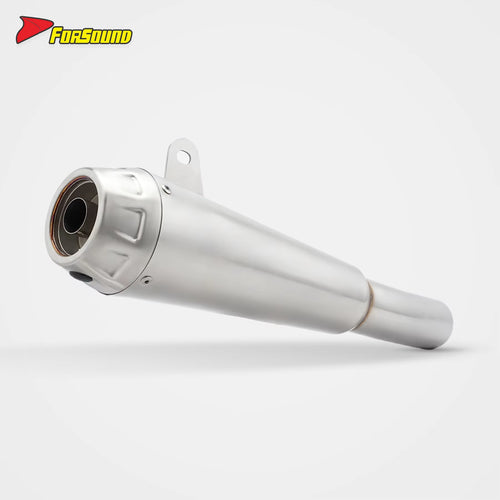 New Condition Racing Motorcycle Exhaust Stainless Steel Slip-On Muffler Mid-Tail Integrated Exhaust Pipe for KAWASAKI ZX-6R