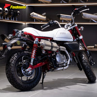 New Forsound for Monkey 125 Stainless Steel Immortal Bird-Style Full Exhaust System Deep Mellow Exhaust Note Urban Commute