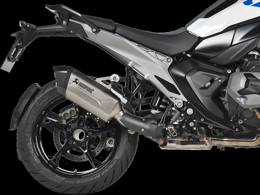 New Forsound S1300Gs Carbon Fiber Stainless Steel Mid-Tail Integrated Exhaust System Precision Welding Deep Powerful Sound Fit