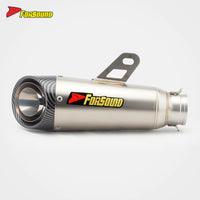 RS for Motorcycle Exhaust Pipe for Locomotive High Hanging SC Tail Section Compatible Models MT09 R6 GSX Z900 NK XMAX KTM
