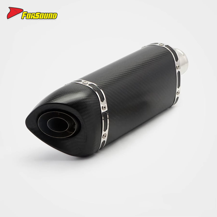 For SUZUKI GSX250R Gsx 250R GSX250 51Mm Stainless Steel Exhaust System Carbon Fiber Motorcycle Exhaust Muffler Factory Direct