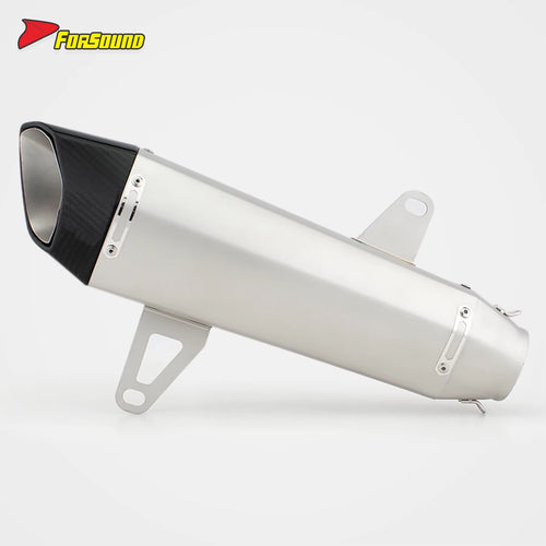For X-MAX Stainless Steel 51Mm Exhaust Full Motorcycle Exhaust System