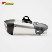 RS Universal Removable DB Killer Exhaust 51Mm Caliber Silencer for Motorcycle FORSOUND R3 Z400 ZX4R Z900 PCX ADV750