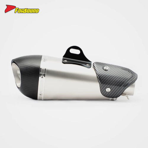 RS Universal Removable DB Killer Exhaust 51Mm Caliber Silencer for Motorcycle FORSOUND R3 Z400 ZX4R Z900 PCX ADV750