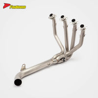 FORSOUND Kawasaki Ninja1000Sx Carbon Fiber Exhaust Pipe Full System 2020-2025 Hexagonal Beveled Tip Slip OEM