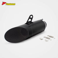 Stainless Steel 51Mm Honeycomb End Can Exhaust Pipe Universal Motorcycle Pipe