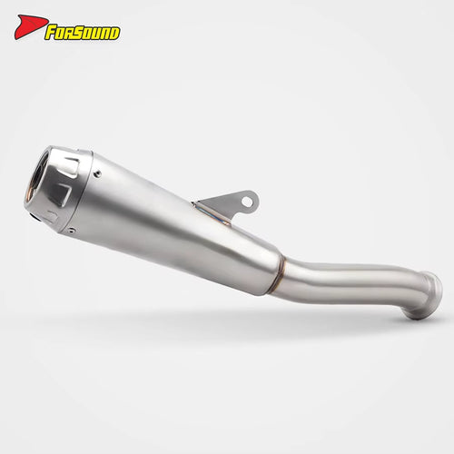 Condition New Stainless Steel Motorcycle Mid-Tail Integrated Exhaust Muffler for KTM 790 Adventure/R Duke 890 2018-2022