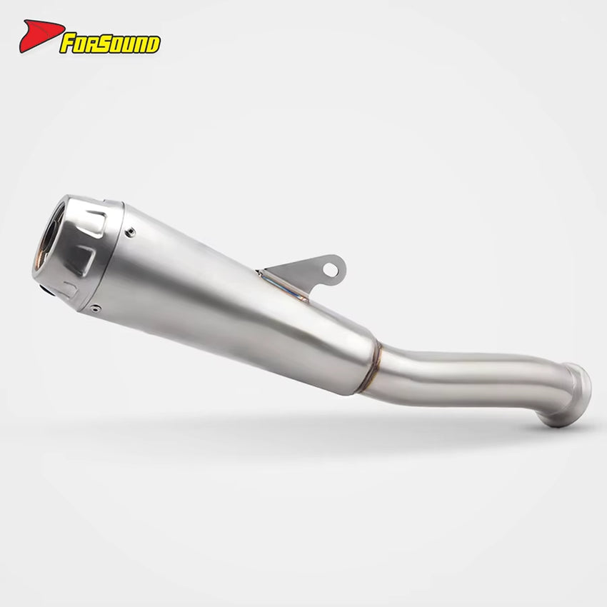 Condition New Stainless Steel Motorcycle Mid-Tail Integrated Exhaust Muffler for KTM 790 Adventure/R Duke 890 2018-2022