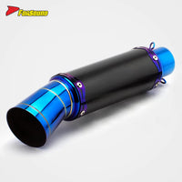 Universal 51Mm Thai-Style Slip-On Straight-Through Exhaust Aggressive Sound Fit for Most 125-400Cc Off-Road Motorcycles OEM&ODM