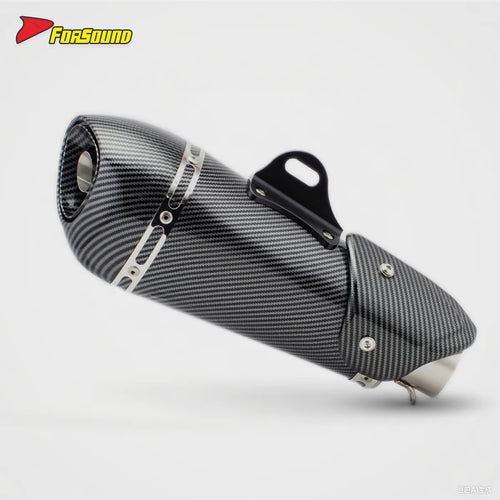 สำหรับท่อไอเสียรถจักรยานยนต์ BMW R1200GS Escapes Yoshimura Carbono ADV แบบสวม คาร์บอนไฟเบอร์ แผ่นกันความร้อน Escape Sc Simil Carbono Moto