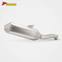 For 800NK Stainless Steel Exhaust T148 Fish-Mouth Mid-Rear Section Dynamic Deep Note Direct Bolt-On Installation OEM ODM