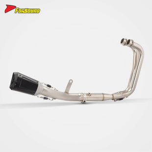 ชุดท่อไอเสียรถจักรยานยนต์สเตนเลสสตีล 51 มม. แบบเต็มระบบ Yamaha R3 ท่อไอเสีย ODM&OEM