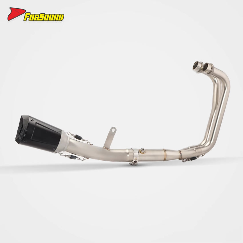Stainless Steel 51Mm Full Motorcycle Exhaust System Yamaha R3 Exhaust ODM&OEM