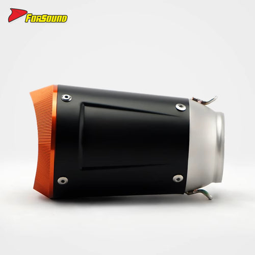 Stainless Steel 60Mm Slanted Tail Section Exhaust Pipe,Universal Motorcycle Pipe