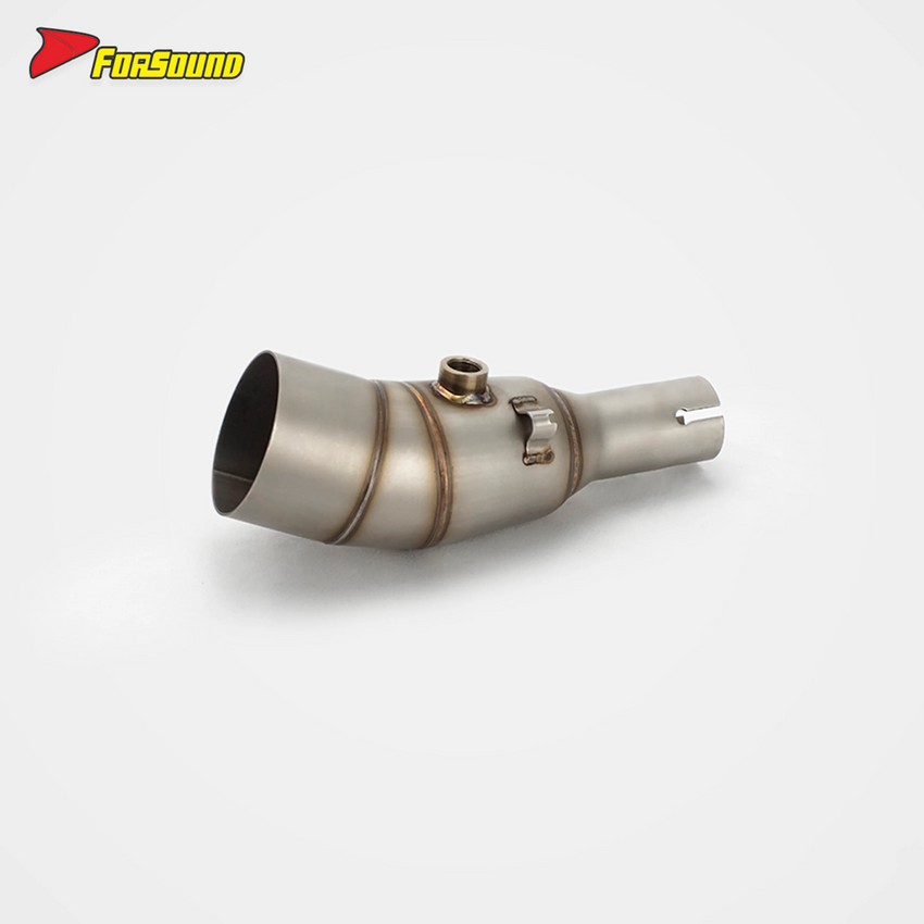 For Honda Forza 350 Exhaust Matte Extended Slanted Hexagonal Mid-Rear Section Exhaust Carbon Fiber Tip Urban Commute OEM ODM