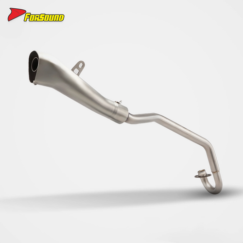 For Crf 110 Exhaust Torch Full System Exhaust Titanium Alloy Front and Mid-Pipe Off-Road Exhaust Note 2013-2026 Model Compatible