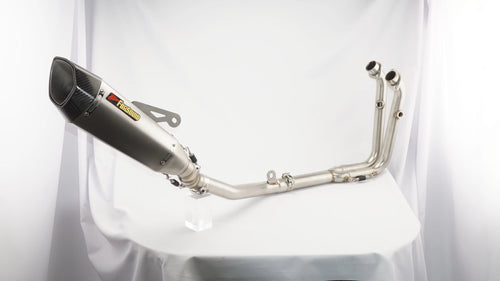 Stainless Steel Carbon Fiber Frosted Muffler Exhaust Pipe Motorcycle CFMOTO 450SR/NK