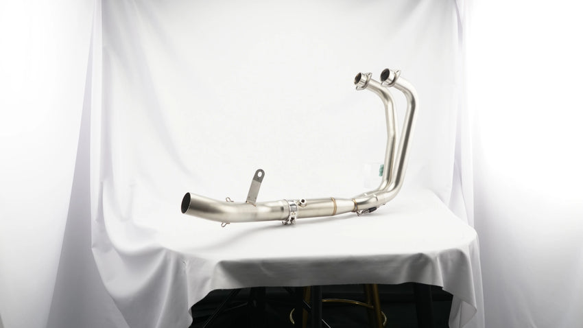 Stainless Steel 51Mm Exhaust Front and Middle Section Exhaust Pipe for R3
