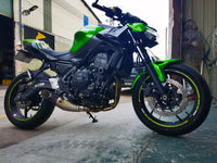 For KAWASAKI Z650 Fit 2017-2025 Stainless Steel Motorcycle Full Modified Bottom-Exit Exhaust Pipe Power Enhancement Customizable