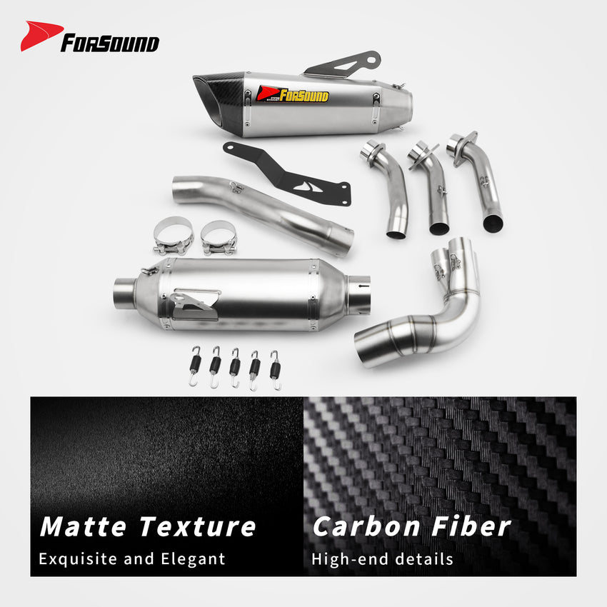Yamaha MT09 Full Exhaust System Forsound Factory Wholesale Price