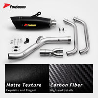 Yamaha MT07 Full Exhaust System Forsound Factory Wholesale Price
