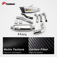 Yamaha MT09 Full Exhaust System Forsound Factory Wholesale Price