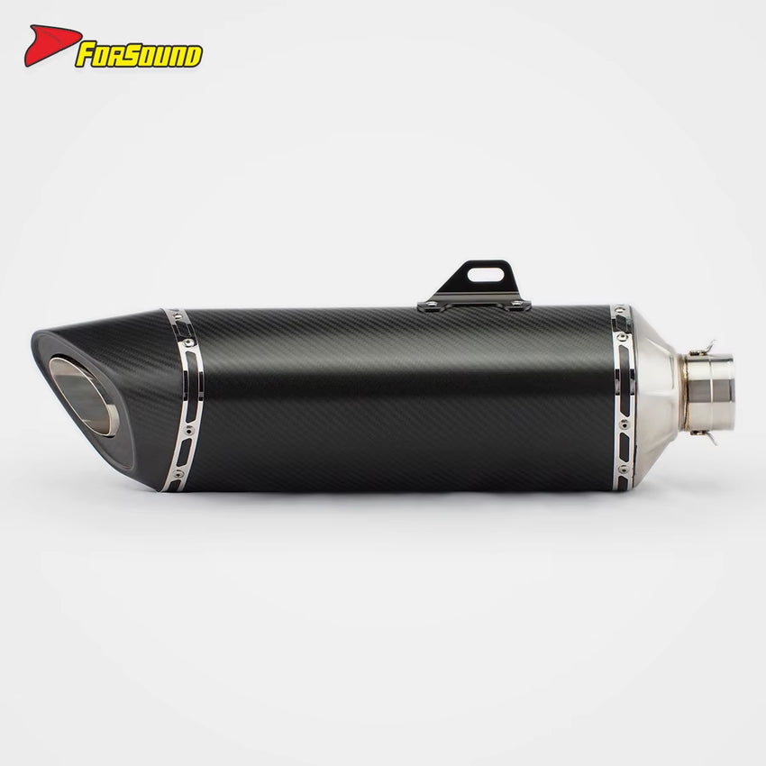 Carbon Fiber R11-7 Universal End Can Exhaust Pipe for Motorcycle