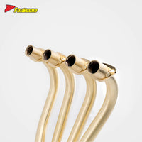 Brass Front and Middle Section Exhaust Pipe for Zephyr 400 ODM&OEM