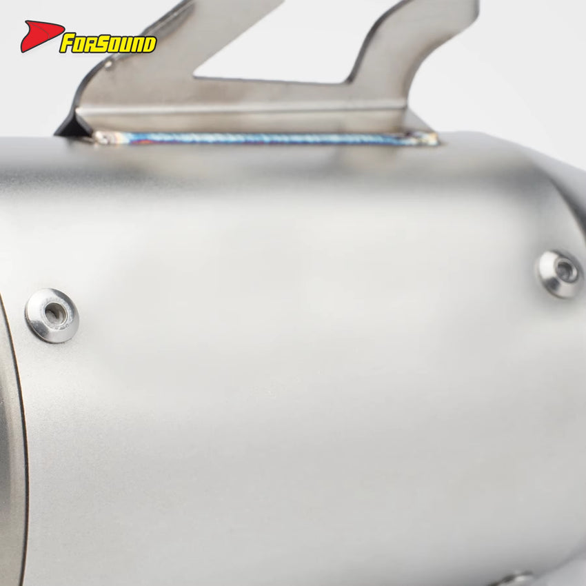 New Short Arrow Mid-Tail Integrated Exhaust Pipe for S1000RR 2010-2025 Stainless Steel & Carbon Fiber