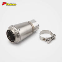 FORSOUND New for S1000RR S1000R 2010-2025 Stainless Steel & Carbon Fiber Slip-On Exhaust Mid Pipe Retrofit/Upgrade
