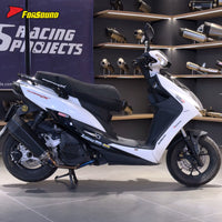 Pyramid Full Exhaust Yamaha Cygnus-X 4Th Gen 180 2015-2025 Sport Scooter Complete System Stainless Steel Deep Mellow Sound OEM