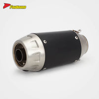 RS for Exhaust Pipe for ZX-6R Z900 Race 600 for KTM Apulia for Honda Condition Carbon Fiber Material Modified Tail Section Rivet