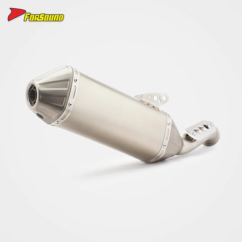 New Condition Stainless Steel Motorcycle Exhaust Manifold Slip-On DB Killer Muffler for KTM DUKE Adventure 790 890 Street Bike