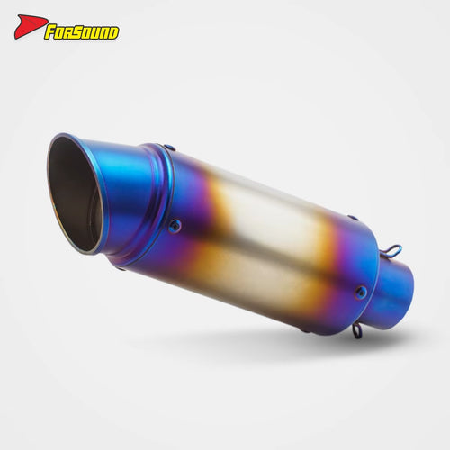 Stainless Steel 51Mm Exhaust End Can for Universal Motorcycle 51Mm Pipe