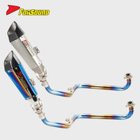 Custom Exhaust System for Scooter