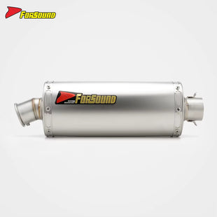 Stainless Steel Carbon Fiber 51Mm Exhaust Pipe Universal Motorcycle Pipe