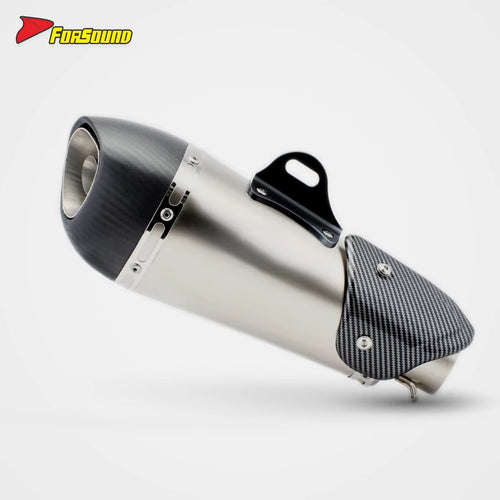 RS Universal Removable DB Killer Exhaust 51Mm Caliber Silencer for Motorcycle FORSOUND R3 Z400 ZX4R Z900 PCX ADV750
