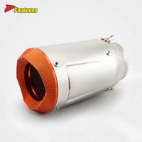 Stainless Steel 60Mm AR Angled Tail Section Exhaust Pipe for Universal Motorcycle Pipe
