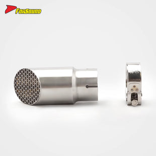 FORSOUND Kawasaki Z900 Stainless Steel Beveled Honeycomb One-Piece Mid-Rear Exhaust Retrofit/Upgrade Factory Direct Supply Bulk