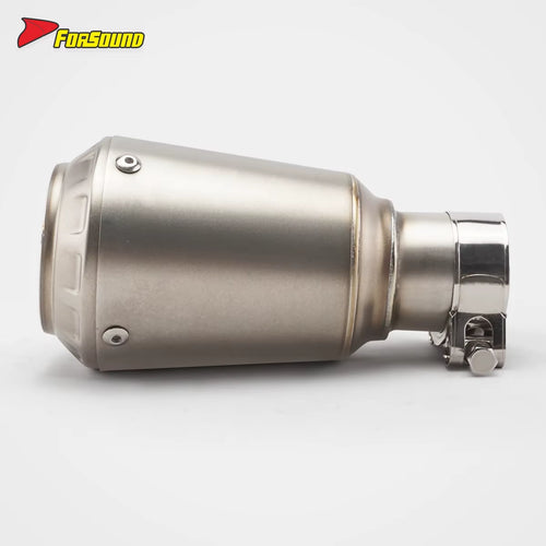 Factory Direct New Condition Stainless Steel 51Mm Slip-On Mid-Tail Integrated Exhaust Pipe for Cfmoto 450SR 450NK Sport-Tourer