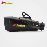 RS for Tuning V4 Stainless Steel Motorcycle Exhaust Pipe Compatible for KTM Kawasaki Cfmoto Suzuki BMW Honda Ducati