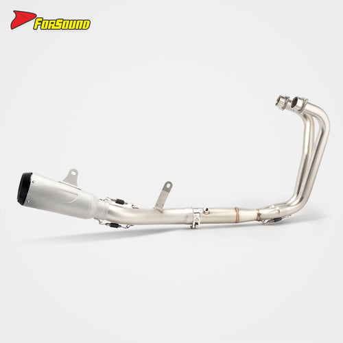 Stainless Steel 51Mm Exhaust Full Motorcycle Exhaust System for Yamaha R3 Exhaust ODM&OEM