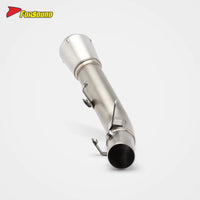 New Condition Modified Motorcycle 60Mm Mid-Tail Integrated Exhaust Muffler with DB Killer for KAWASAKI ZX-6R OEM Wholesale