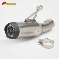 New FORSOUND S1000RR/S1000R Tail Section Exhaust Pipe 2010-2025 Carbon Fiber Stainless Steel Honeycomb Mesh Compatible