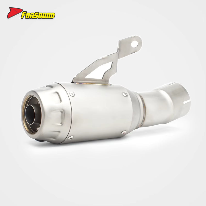 2019-2025 for BMW S1000Rr Titanium Alloy Mid Tail Integrated Exhaust Pipe Stainless Motorcycle Fit Compatible 2023 BMW S1000Rr