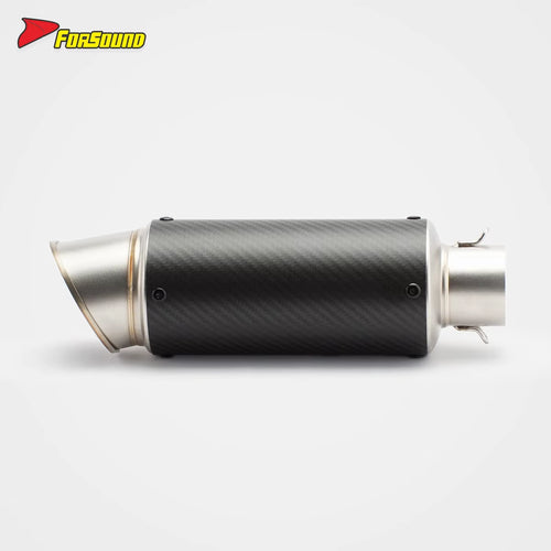 Universal Carbon Fiber Escape Muffler for Motorcycle Steel Models 390 Duke 752S Fz150 R3 Mt07 Mt09 Pcx125-New Condition OEM ODM