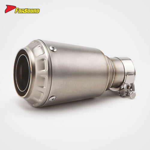 For Cfmoto 450SR 450NK 2022-2025 Silvery Stainless Steel Compact Motorcycle Mid-Tail Integrated Exhaust Pipe Wholesale Price OEM