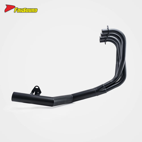 Iron Alloy Front and Middle Section Exhaust Pipe for Zephyr 400 OEM&ODM