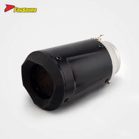 Stainless Steel 60Mm AR Angled Tail Section Exhaust Pipe for Universal Motorcycle Pipe