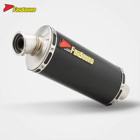 Stainless Steel Carbon Fiber 51Mm Exhaust Pipe Universal Motorcycle Pipe